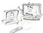 LG 43LF513A - WARNING - 1