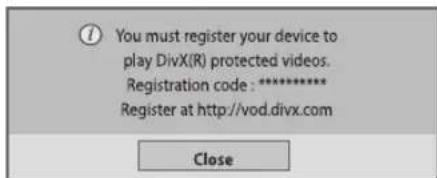LG 43LF513A - DivX® VOD Registration - 1