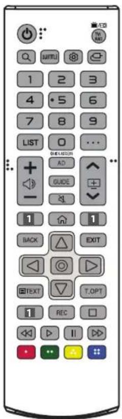 LG 65UN7350PTD - Using Remote Control - 1
