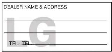 LG 21FA2RG4AZ - CUSTOMER'S COPY - 2