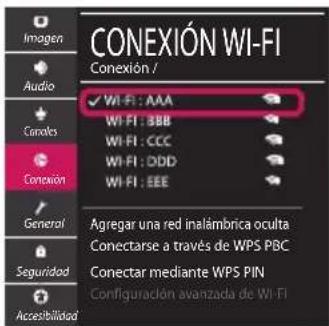 LG 43UM7100PDA - Configuración de la red - 3