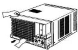 LG LWA5BR3F - Remove the Air Conditioner From the Case - 2