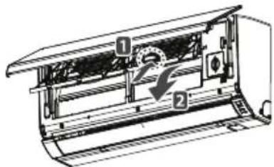 LG AMNW18GDCR0 - Hava filtresinin temizlenmesi - 2