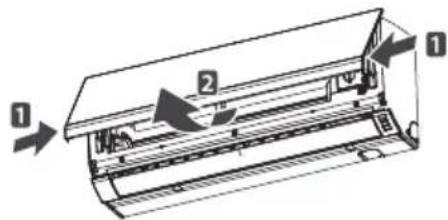 LG AMNW18GDCR0 - Hava filtresinin temizlenmesi - 1