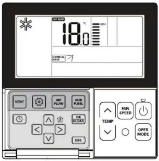 LG AMNH09GTUC0 - Function setting - Vane Angle Control - 1