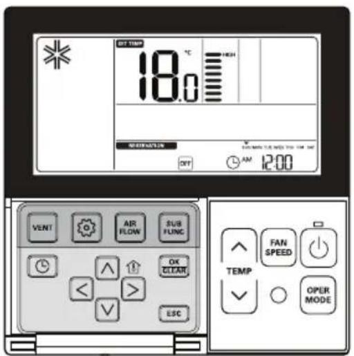 LG AMNH12GTUC0 - Programming - OFF Reservation - 1