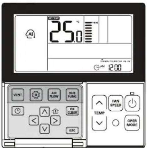 LG AMNH12GTUC0 - Standard Operation - Auto Operation Mode - 1