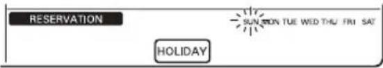 LG AMNH12GTUC0 - Programming : Holiday Reservation - 3