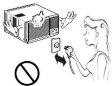 LG W126BC - Do not operate with wet hands or in damp environment. - 1