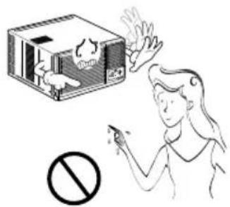 LG W126BC - Do not operate with wet hands or in damp environment. - 3
