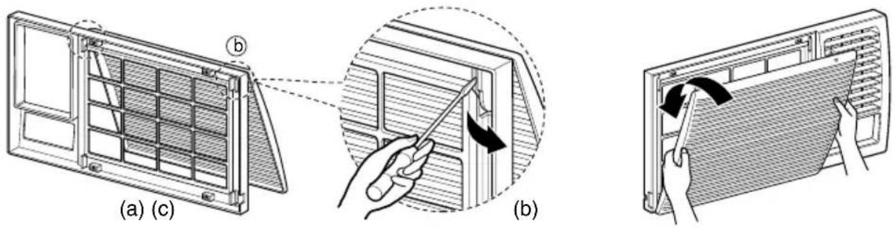 LG W126BC - How to Use the Reversible Inlet Grille(For Some Models) - 1
