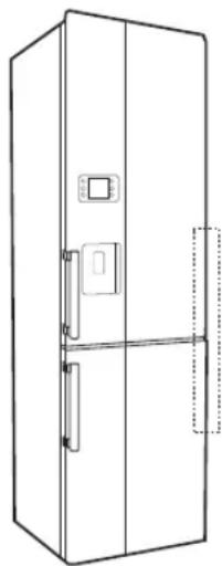 LG GB5237SEFW - Door Handles (2-tone models) - 1