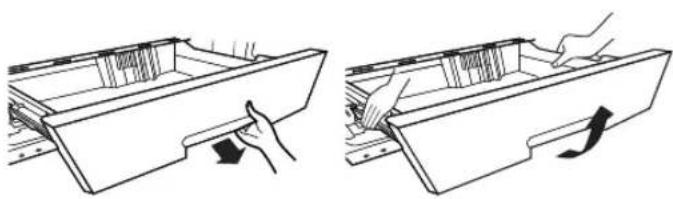 LG GBB530PSIPS - How to separate the vegetable drawer or opti-zone drawer (Optional) - 1