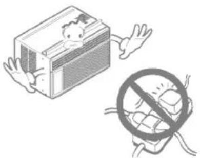 LG LWC243NSMM1 - Do not share the outlet with other appliances. - 1