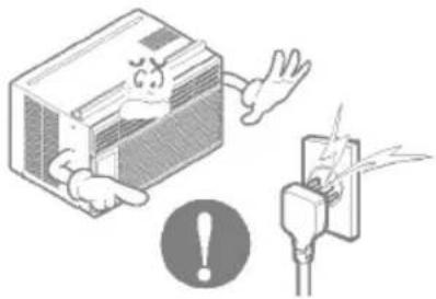 LG LWC243NSMM1 - Plug in the power plug properly. - 1