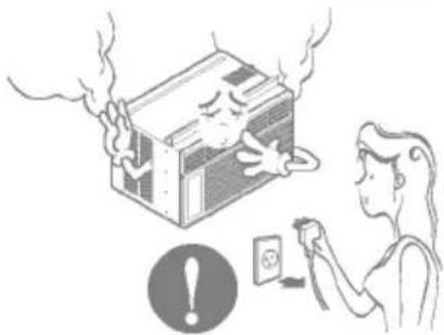 LG LWC243NSMM1 - Unplug the unit if strange sounds, odors, or smoke come from it. - 1
