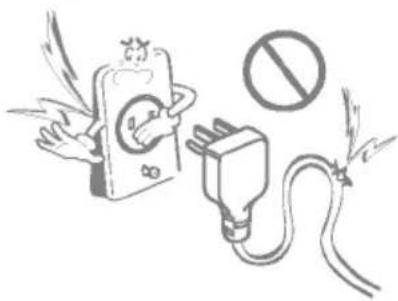 LG LWC243NSMM1 - Do not use the socket if it is loose or damaged. - 1