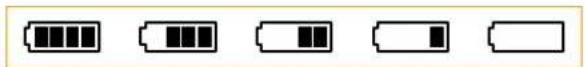 CASIO G'zOne Type-V - Battery Charge Level - 1