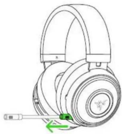 RAZER Kraken Tournament Edition - USING THE RETRACTABLE MIC - 1