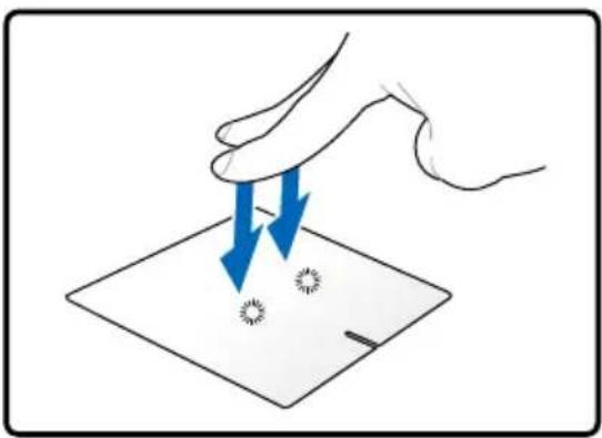 ASUS ZenBook Prime UX31A - Touchpad Usage Illustrations - 9
