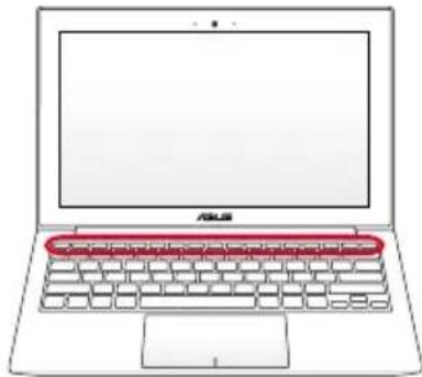 ASUS ZenBook Prime UX31A - Colored Hot Keys - 1