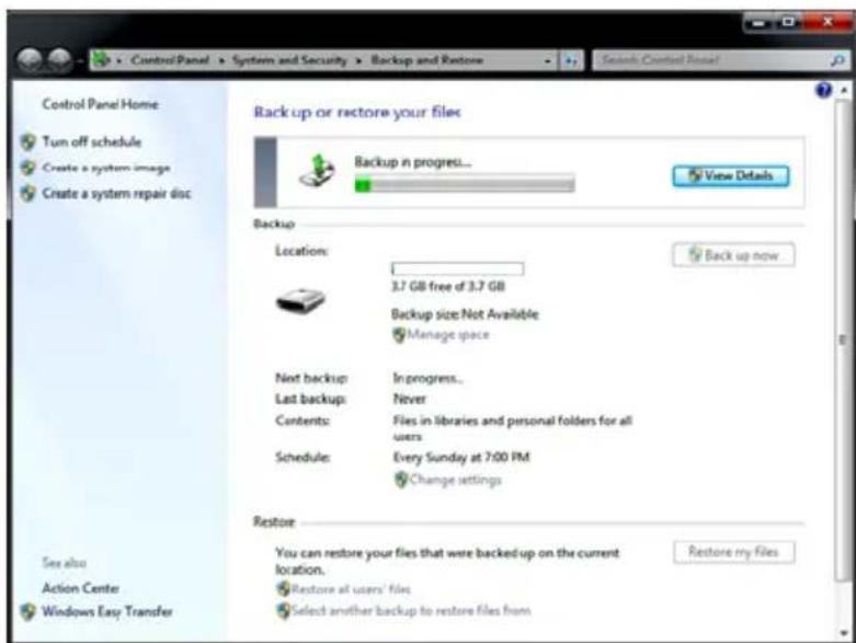 TOSHIBA Satellite T210 - Restoring your work - 1