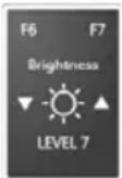 TOSHIBA Satellite T210 - Display brightness - 1