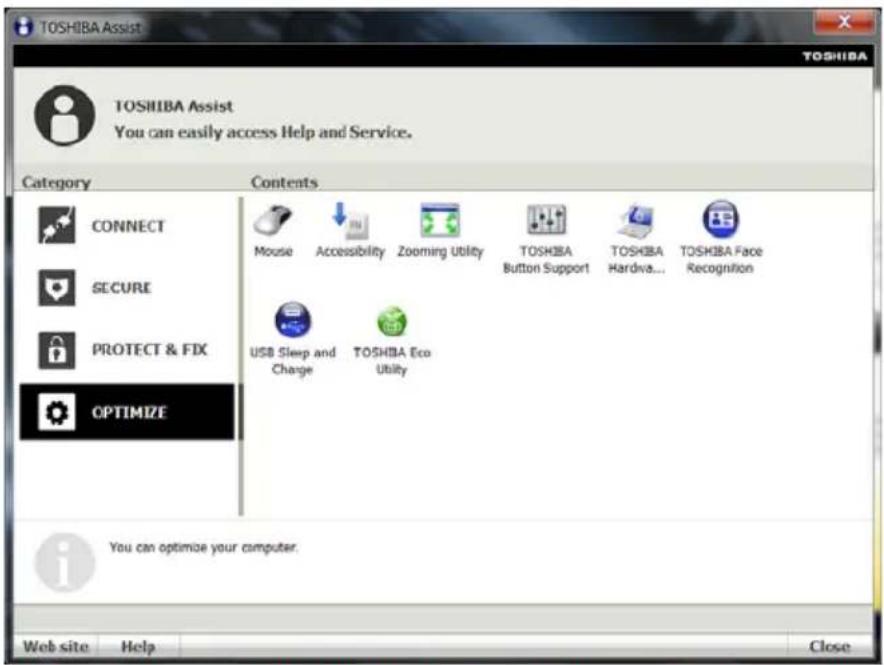 TOSHIBA Satellite T210 - Optimize - 1