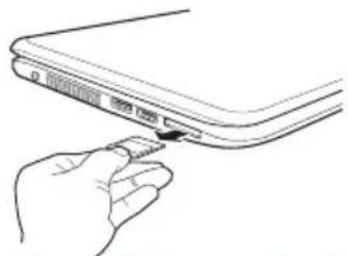 TOSHIBA Satellite T210 - Removing memory media - 2