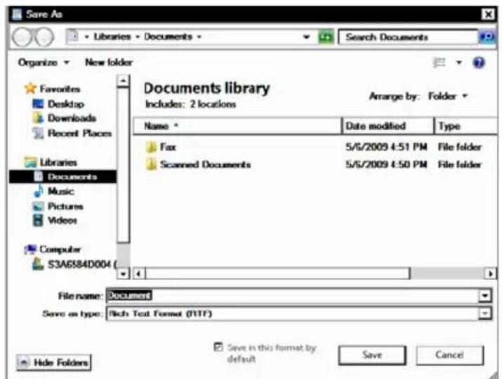 TOSHIBA Satellite T210 - Saving files - 2