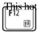 TOSHIBA Satellite T210 - Keyboard hot key functions - 3