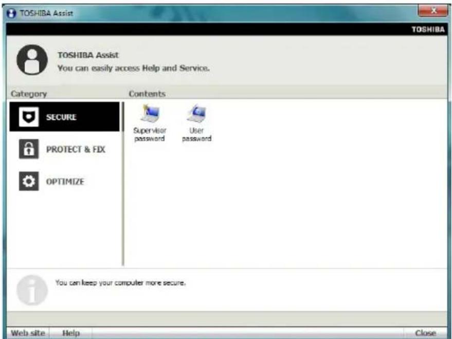 TOSHIBA Mini NB250 - TOSHIBA Assist - 1
