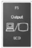 TOSHIBA Mini NB250 - Output (Display switch) - 1
