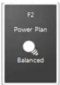 TOSHIBA Mini NB250 - Using a hot key to set the Power Plan - 1