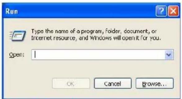 TOSHIBA Satellite M60 - Starting a program from the Run dialog box - 1