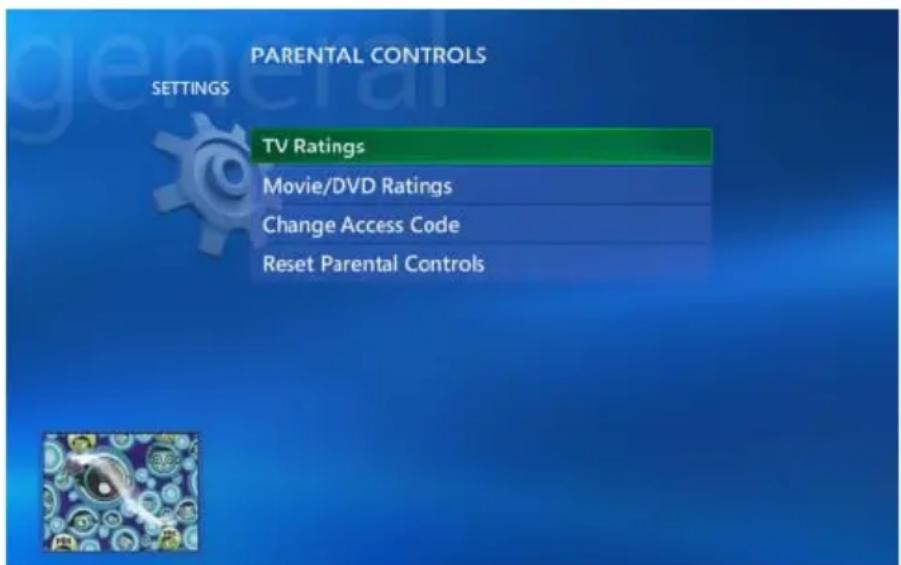 TOSHIBA Satellite M60 - Changing Parental Controls for TV Viewing - 1