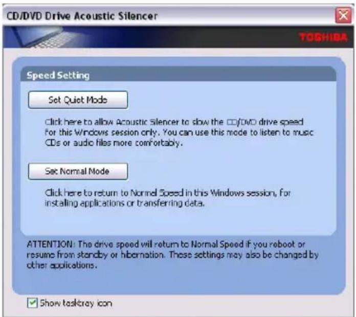 TOSHIBA Satellite M60 - CD/DVD Drive Acoustic Silencer - 1