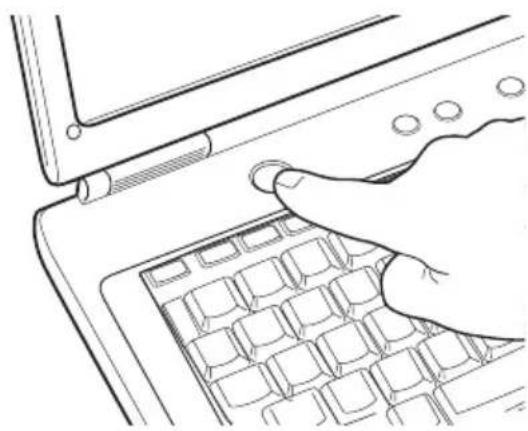 TOSHIBA Satellite M60 - Turning on the power - 2