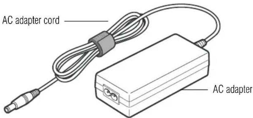 TOSHIBA Portege M100 - Connecting a power source - 1