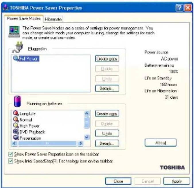 TOSHIBA Portege M100 - Going into Standby mode more quickly - 1
