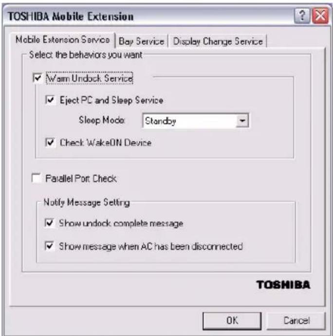 TOSHIBA Portege M100 - Mobile Extension - 1