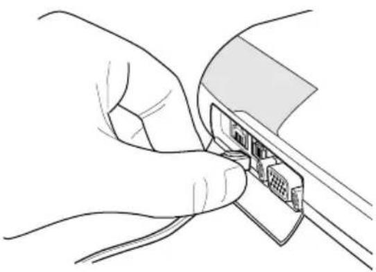 TOSHIBA Portege M100 - Connecting to a phone line - 1
