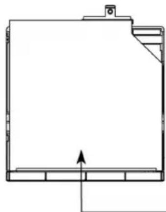 TOSHIBA Satellite M30X - Location of the required label - 1