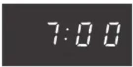 ETNA SM225RVS - Clock setting - 2