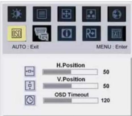 ACER AL2223Wb - V-Position: - 7