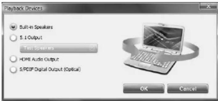 ACER Aspire 5930G - Acer eAudio Management (only for certain models) - 5