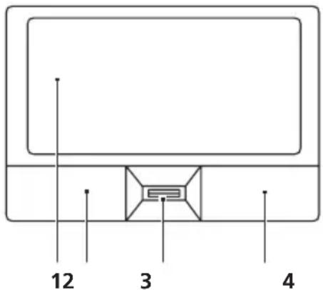 ACER Aspire 5930G - Touchpad basics (with fingerprint reader) - 1