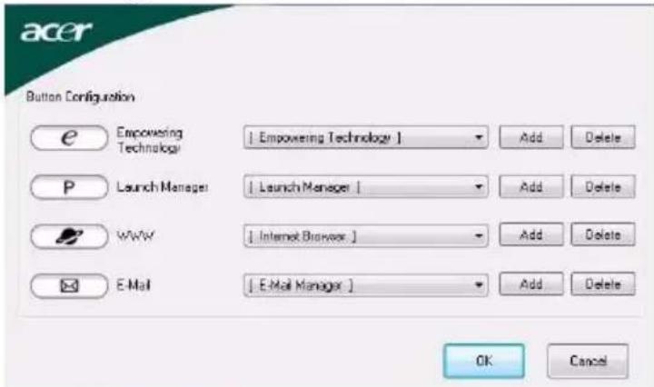 ACER Aspire 9920G - Launch Manager - 1