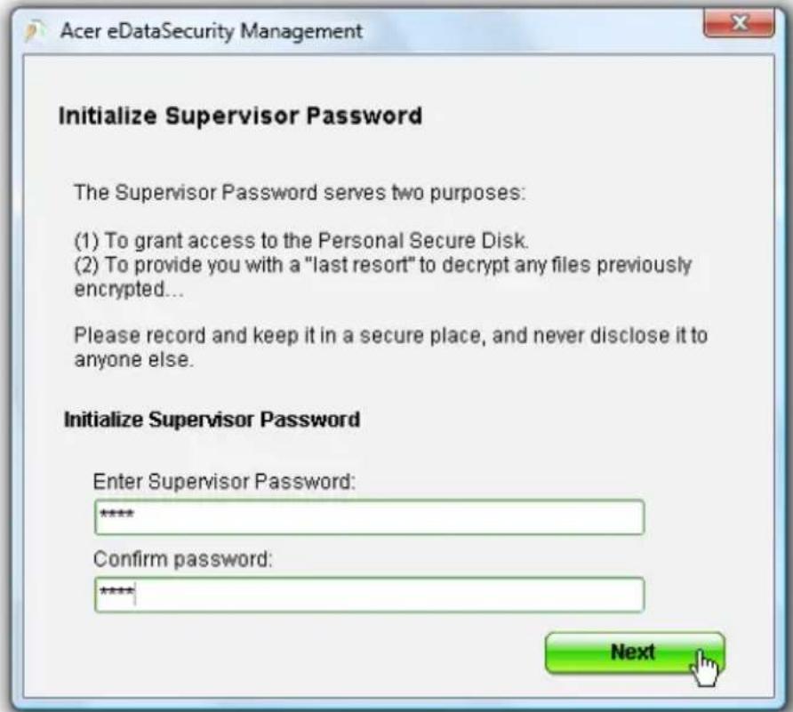 ACER Aspire 9920G - Acer eDataSecurity Management - 2
