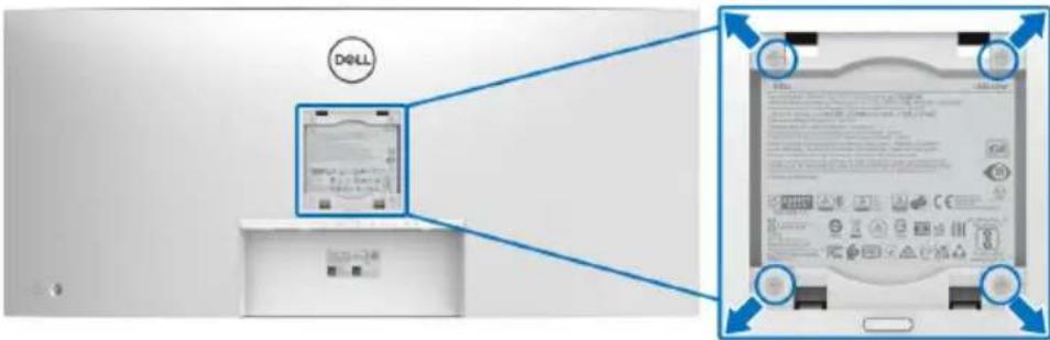 DELL UltraSharp 38 - VESA Wandmontageset (optional) - 1